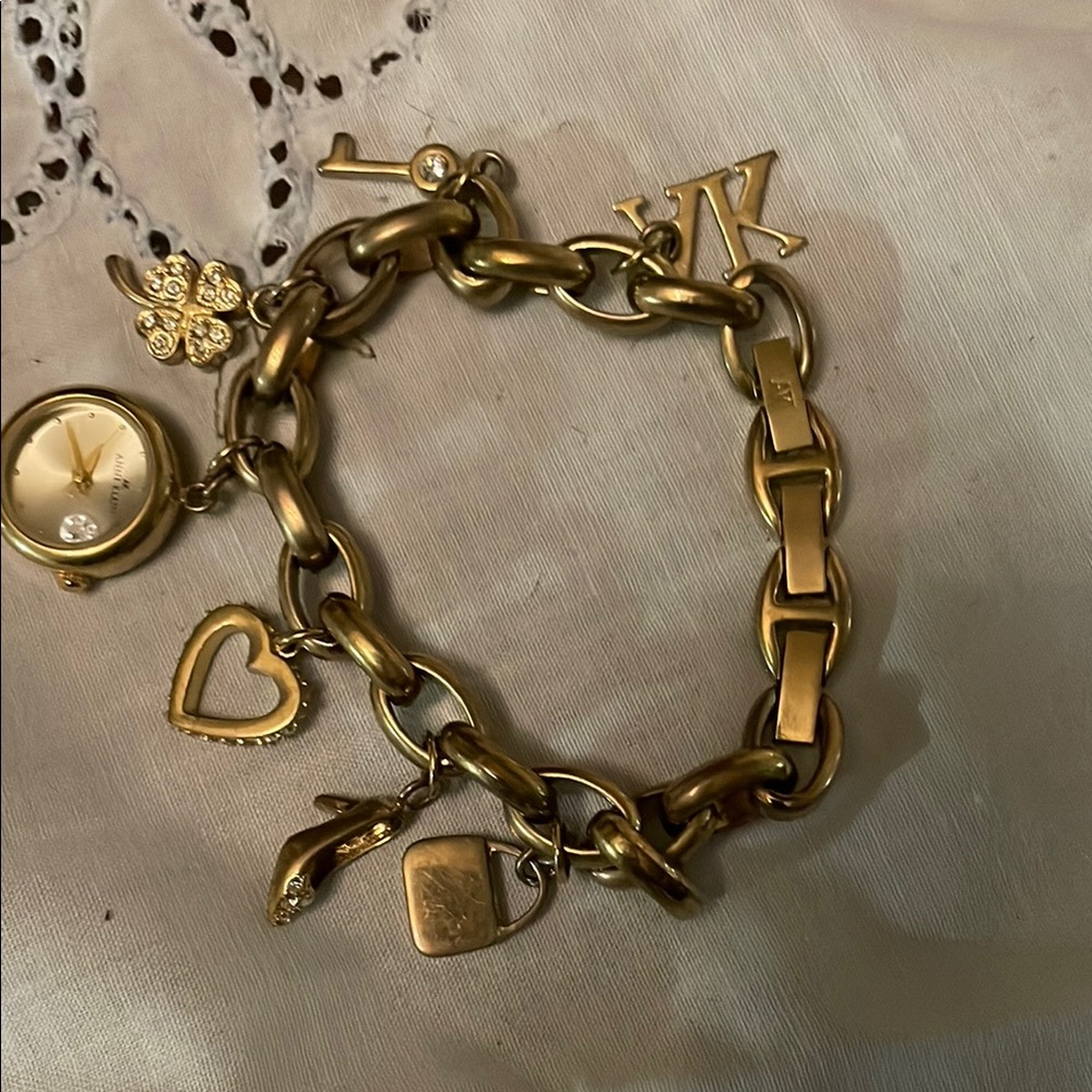 Gold Charm Bracelet
